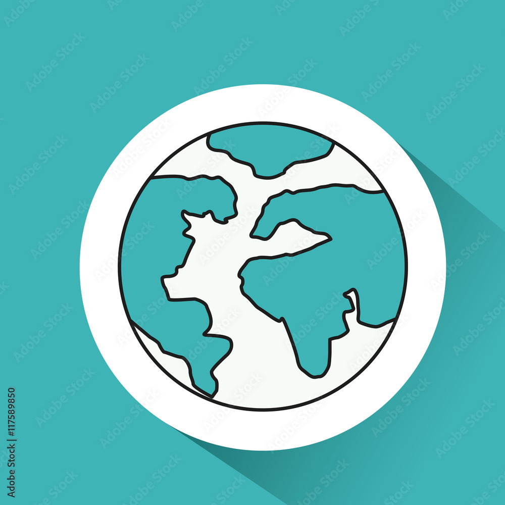 world planet earth icon vector illustration graphic world planet earth icon vector illustration graphic