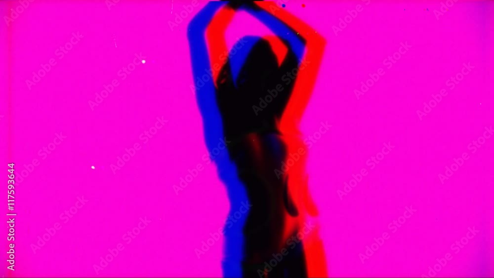 beautiful sexy disco dancer shadow silhouette beautiful sexy disco dancer shadow silhouette