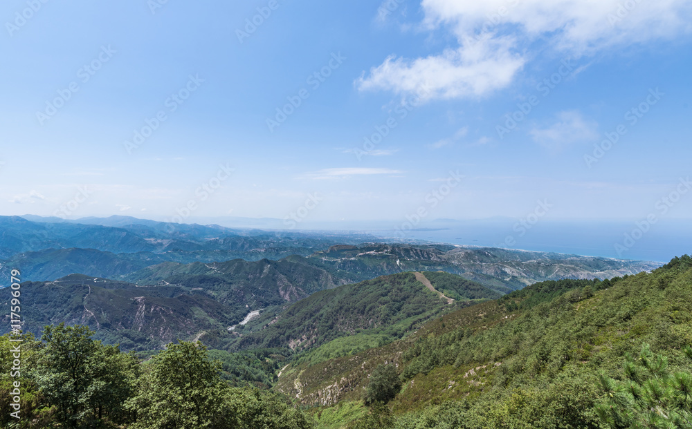 Naklejka premium Berglandschaft in Italien