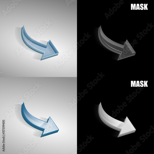 szklana ikona 3D vektor