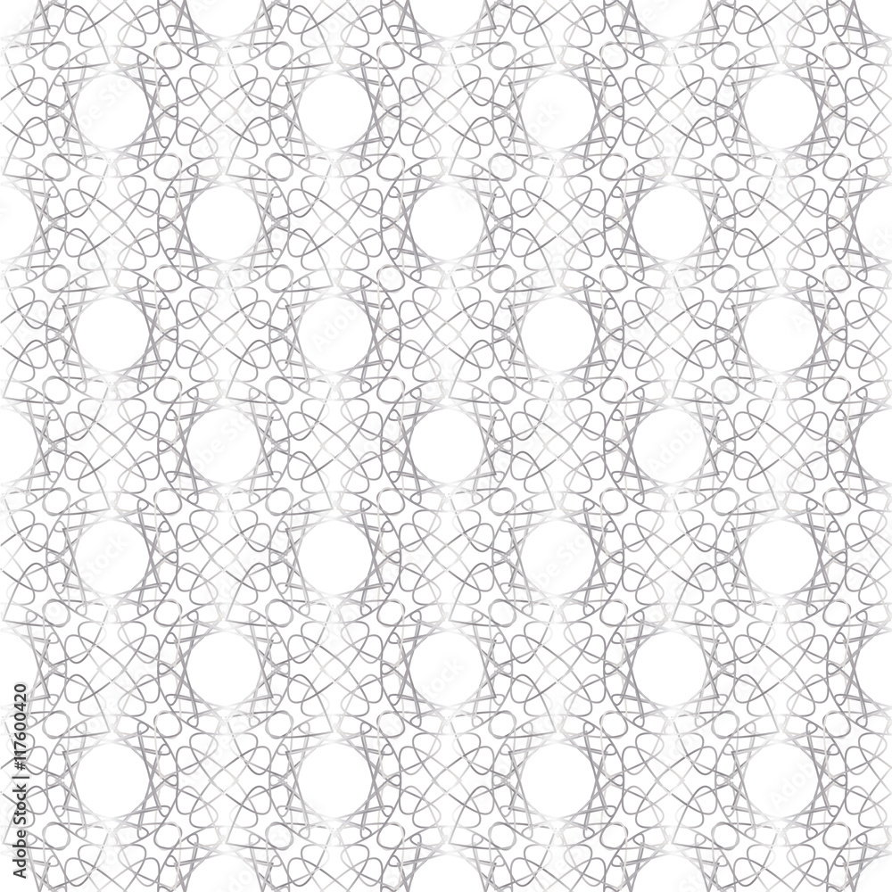 Geometric seamless pattern vector silver wall Geometric seamless pattern vector silver wall