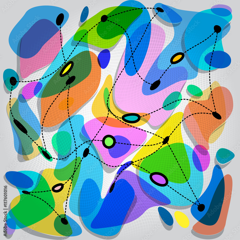 Amorphous forms sorted by relief field.