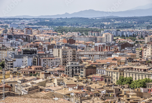 Fototapeta Naklejka Na Ścianę i Meble -  View on the city of Girona