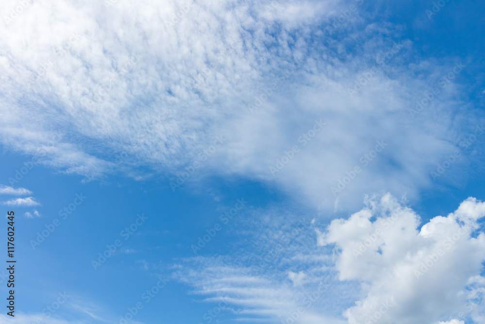 Obraz premium Blur clouds on the sky