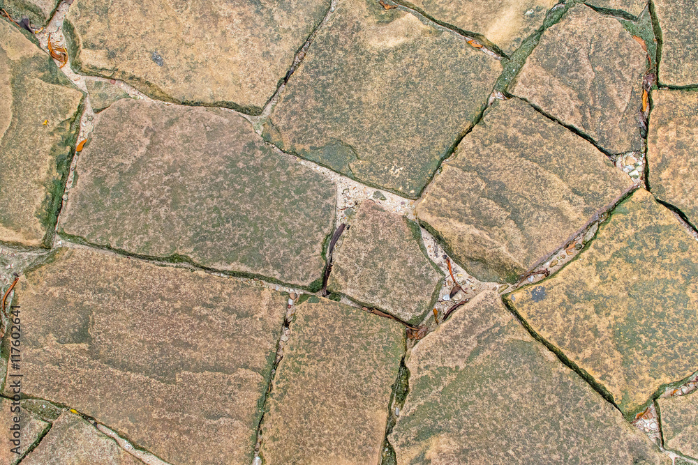 Obraz premium Background texture of old stone, wall stone.