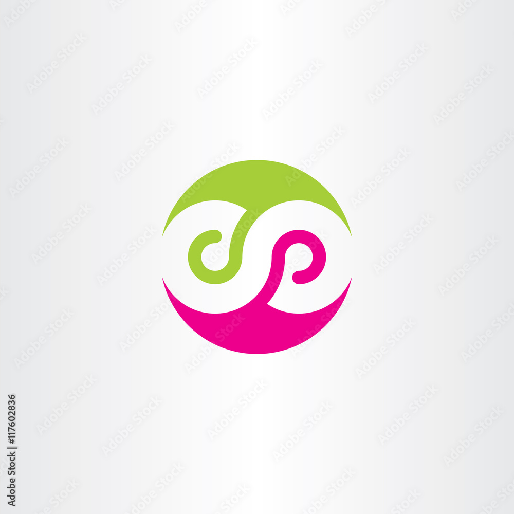 infinity symbol logo sign vector green magenta infinity symbol logo sign vector green magenta