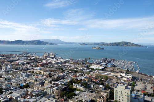 San Francisco Bay and Alcatraz Island