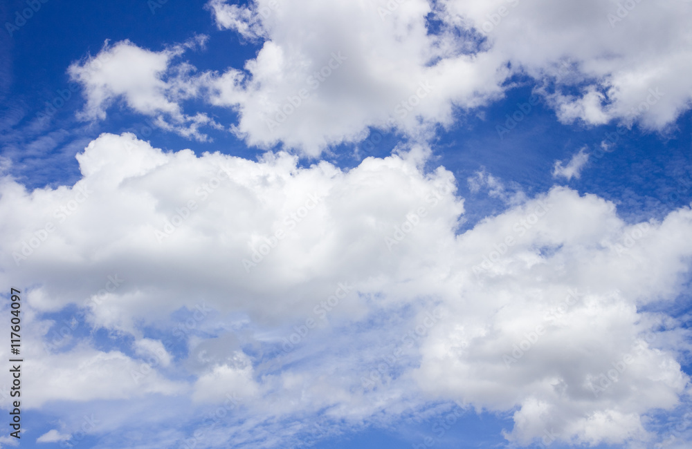 Obraz premium Blur clouds on the sky