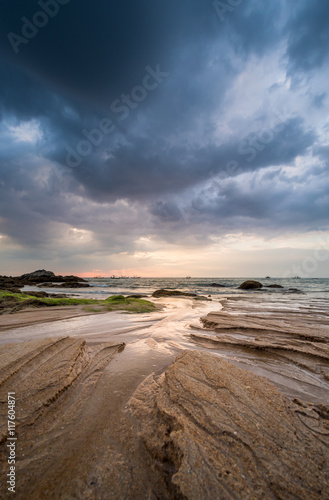 SUnset at Khao Lak beach