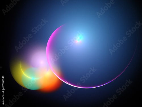 Abstract fractal background