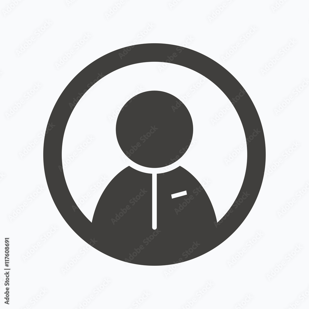 User icon. Human person sign. User icon. Human person sign.