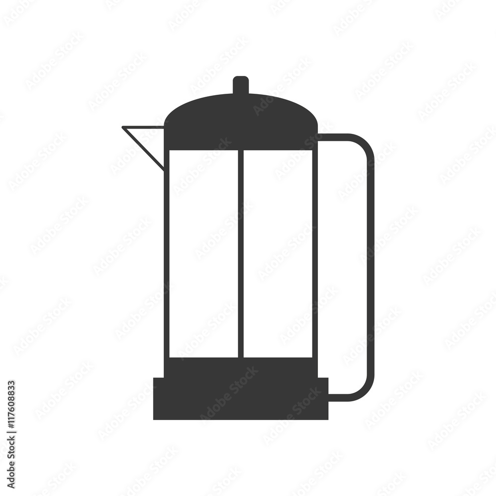 drink coffee kettle pot beverage icon. Isolated and flat illustration. Vector graphic drink coffee kettle pot beverage icon. Isolated and flat illustration. Vector graphic