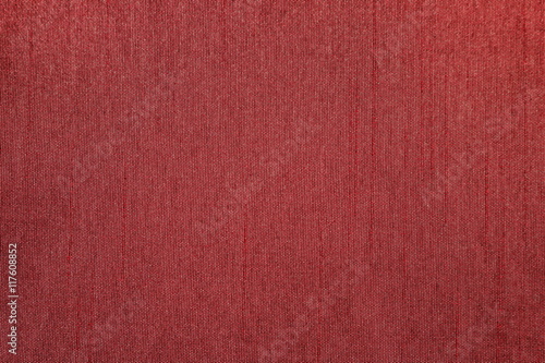 brilliant crimson ribbed synthetic fabric - texture 