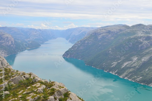 Lysefjord from the Pulpit rock