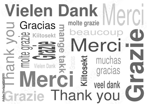 VIELEN DANK - Grazie - Gracias - Merci - Thank you