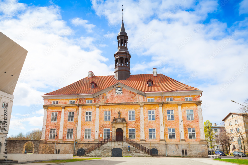 Town Hall in Narva town, Estonia