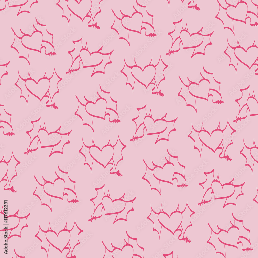 pattern of devils hearts pattern of devils hearts