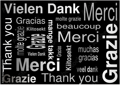 VIELEN DANK - Grazie - Merci - Gracias - Thank You