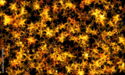 Stars bokeh gradient abstra...