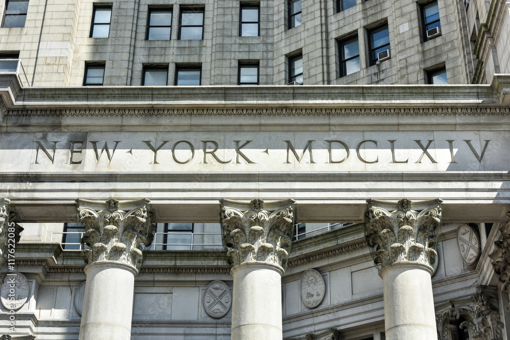 Fototapeta premium Municipal Building - New York City