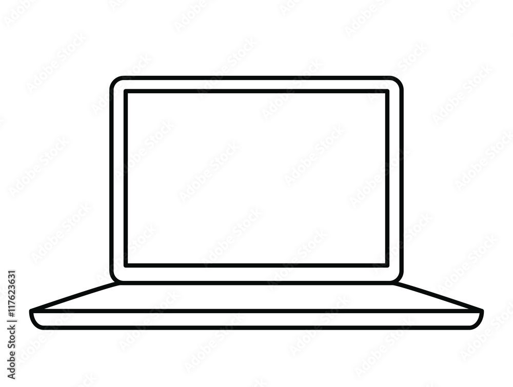 laptop computer isolated icon design, vector illustration graphic laptop computer isolated icon design, vector illustration graphic