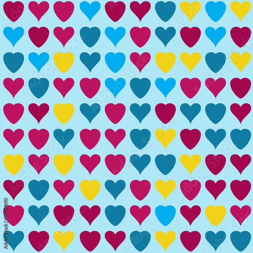  hearts pattern
