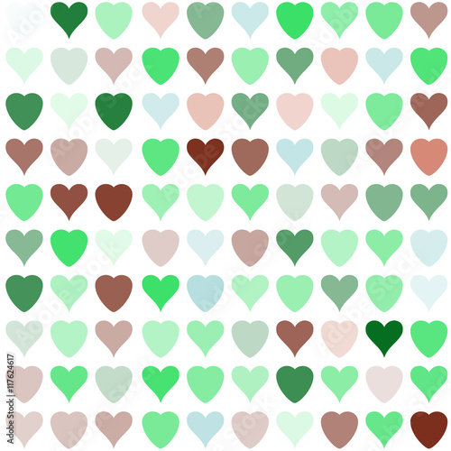  hearts pattern