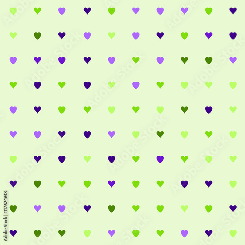  hearts pattern