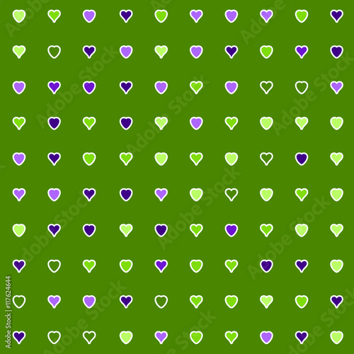  hearts pattern