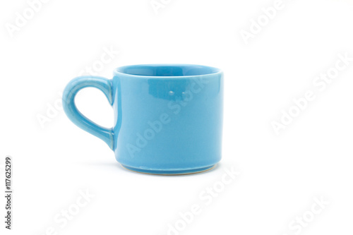 cup on white background
