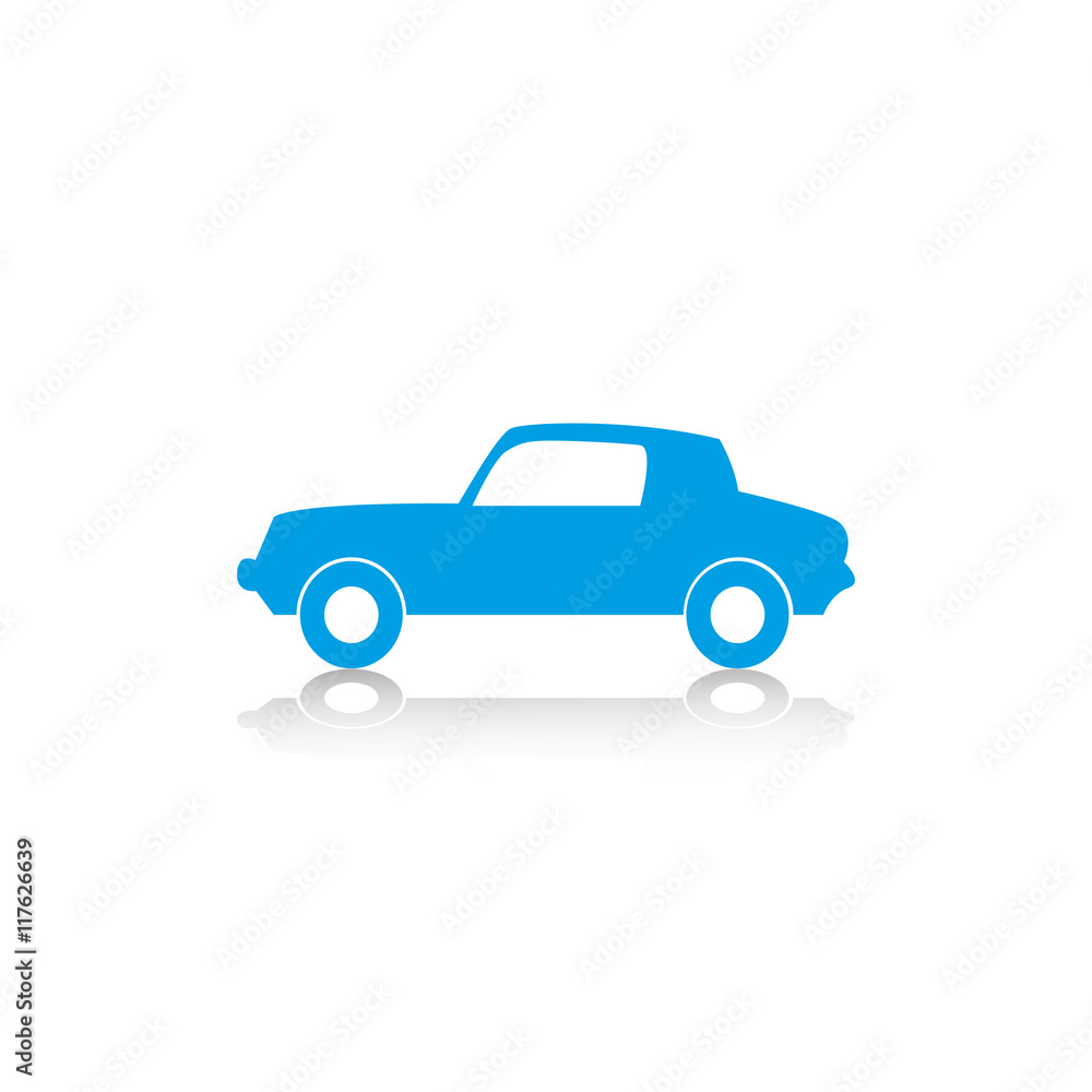 Fototapeta premium Car. Vector icon