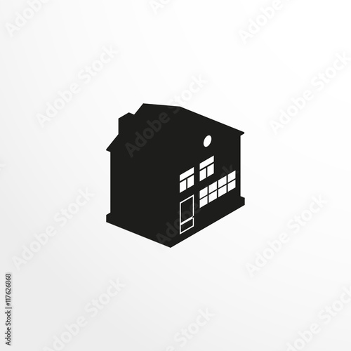 House. Vector icon.