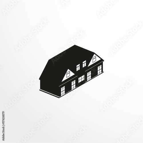 House. Vector icon.