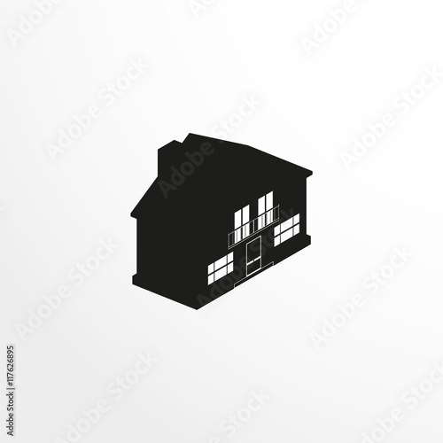 House. Vector icon.
