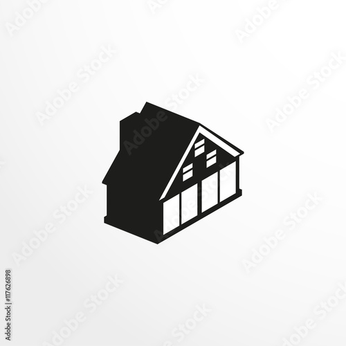 House. Vector icon.