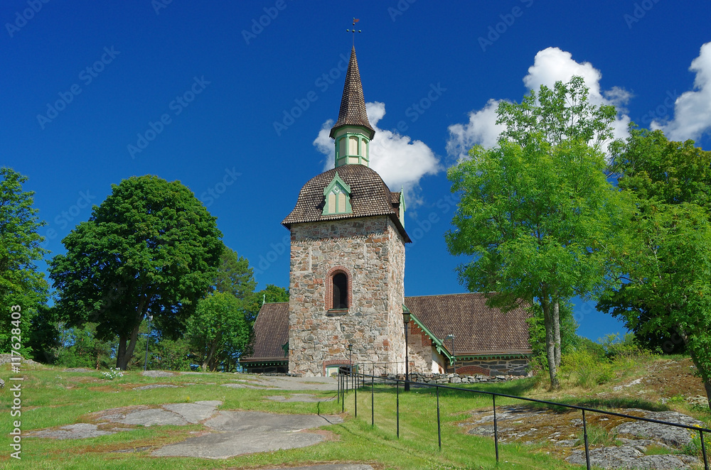 Church of St. Maria Magdalena, Aland Islands, Finland