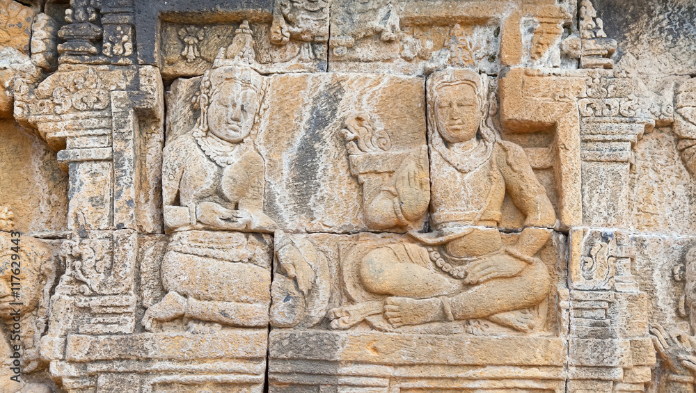 Obraz premium Borobudur temple in Indonesia