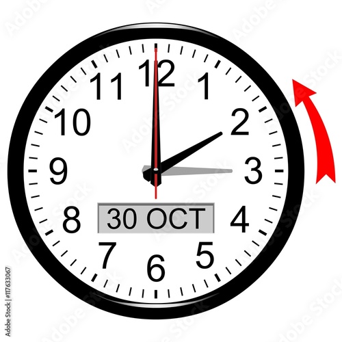 30 octobre heure d’hiver 