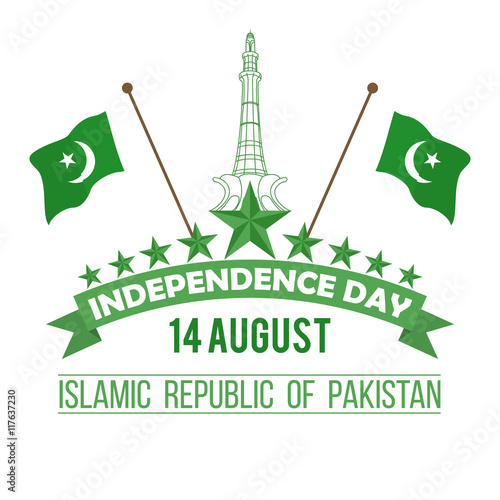 Pakistan's independence day design