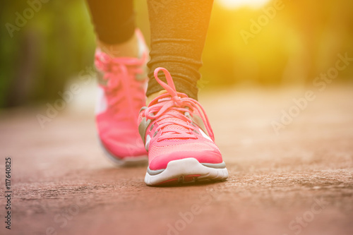 Fitness woman jogging