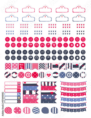 Weekend Banners Weather Icons And More Printable Planner Stickers For Agenda Bullet Journal Projects Nautical Colors Summer Graphics Vector Clipart Clipart Stock Vector Adobe Stock Weekend Banners Weather Icons And More Printable Planner Stickers For Agenda Bullet Journal Projects Nautical Colors Summer Graphics Vector Clipart Clipart Stock Vector Adobe Stock