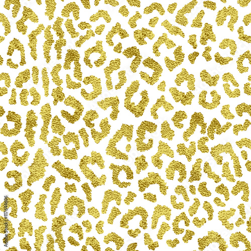 gold leopard pattern