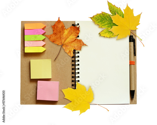 Notebook and pen with dry a...
