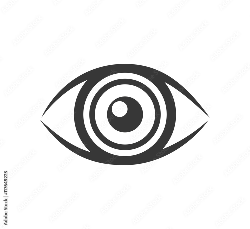 eye look vision optical icon. Isolated and flat illustration. Vector graphic eye look vision optical icon. Isolated and flat illustration. Vector graphic