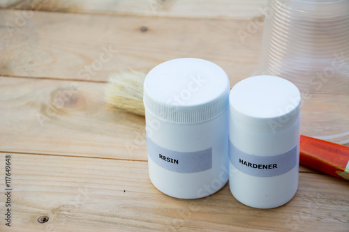 Composite resin background