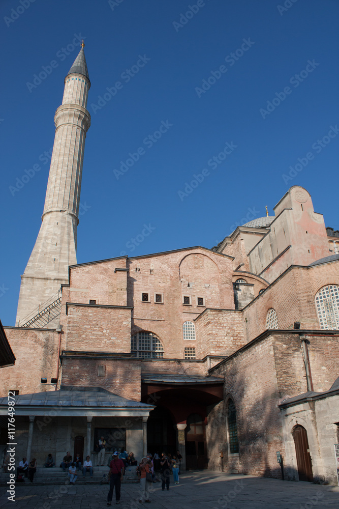 Hagia Sophia church transformed to mosque
