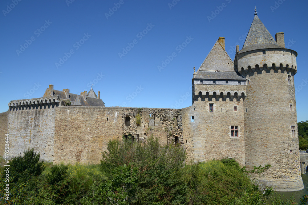 Le château de Suscinio dans le Morbihan