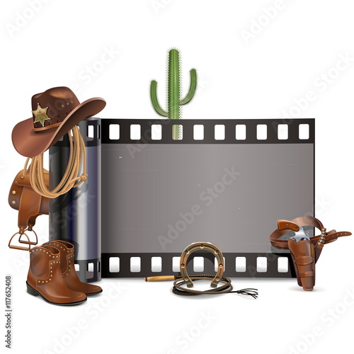Vector Cowboy Film
