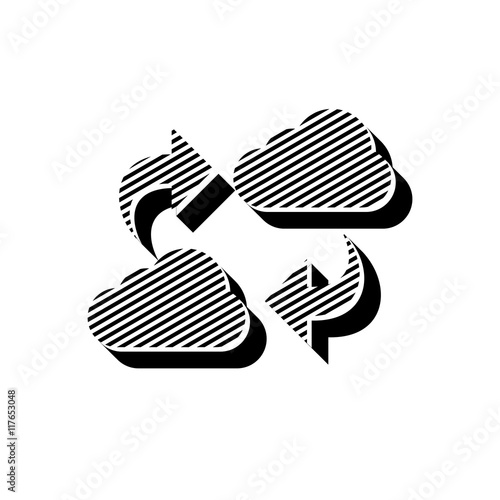 ikona ze wzorku pasków i kresek