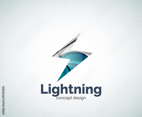 Free Download Lightning logo template - GFXLoad